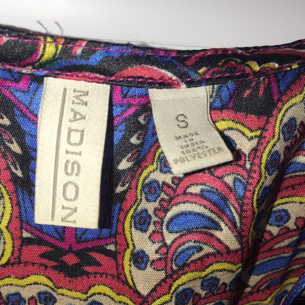 Gorgeous Satin Paisley Kimono Nightgown - Picture 6 of 7